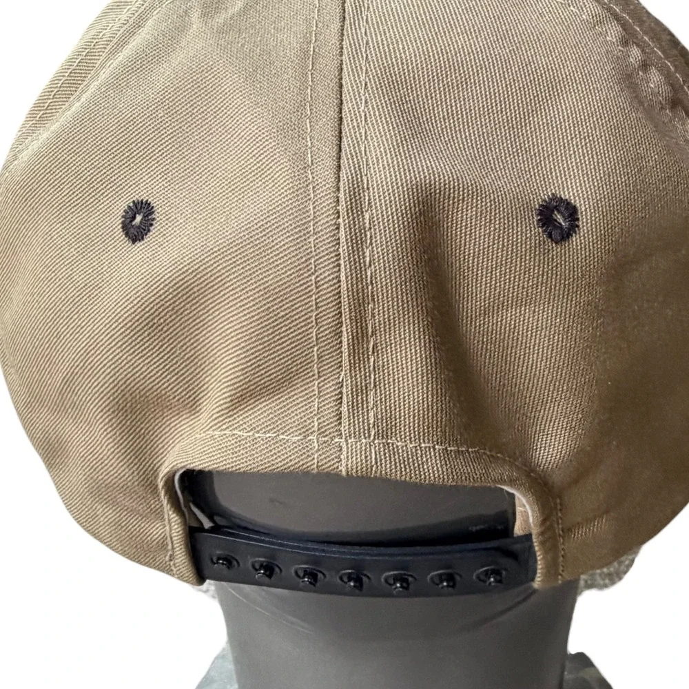High‎ Country Archery Vintage Snapback Hat Pro-Tex HCA Two Tone Tan Blk USA Made